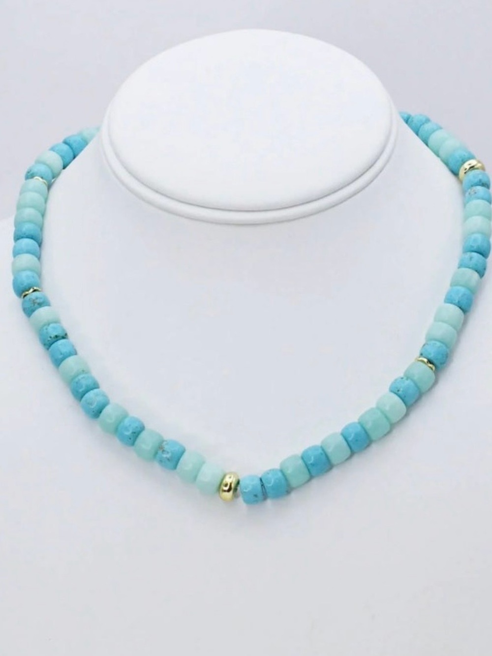 new Ocean Girly Gemstone Necklace by Treasure Jewels